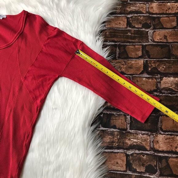 Splendid Mixed Media Thermal Knit Long Sleeve Top - Picture 5 of 10